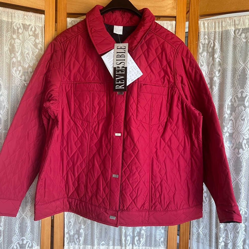 NWT!! Reversible lightweight jacket